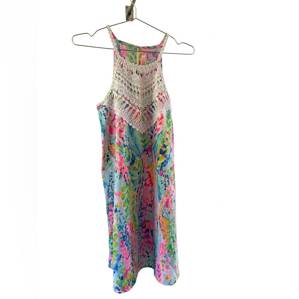 Lilly Pulitzer Pearl Shift Dress - Catch the Wave - Size 2